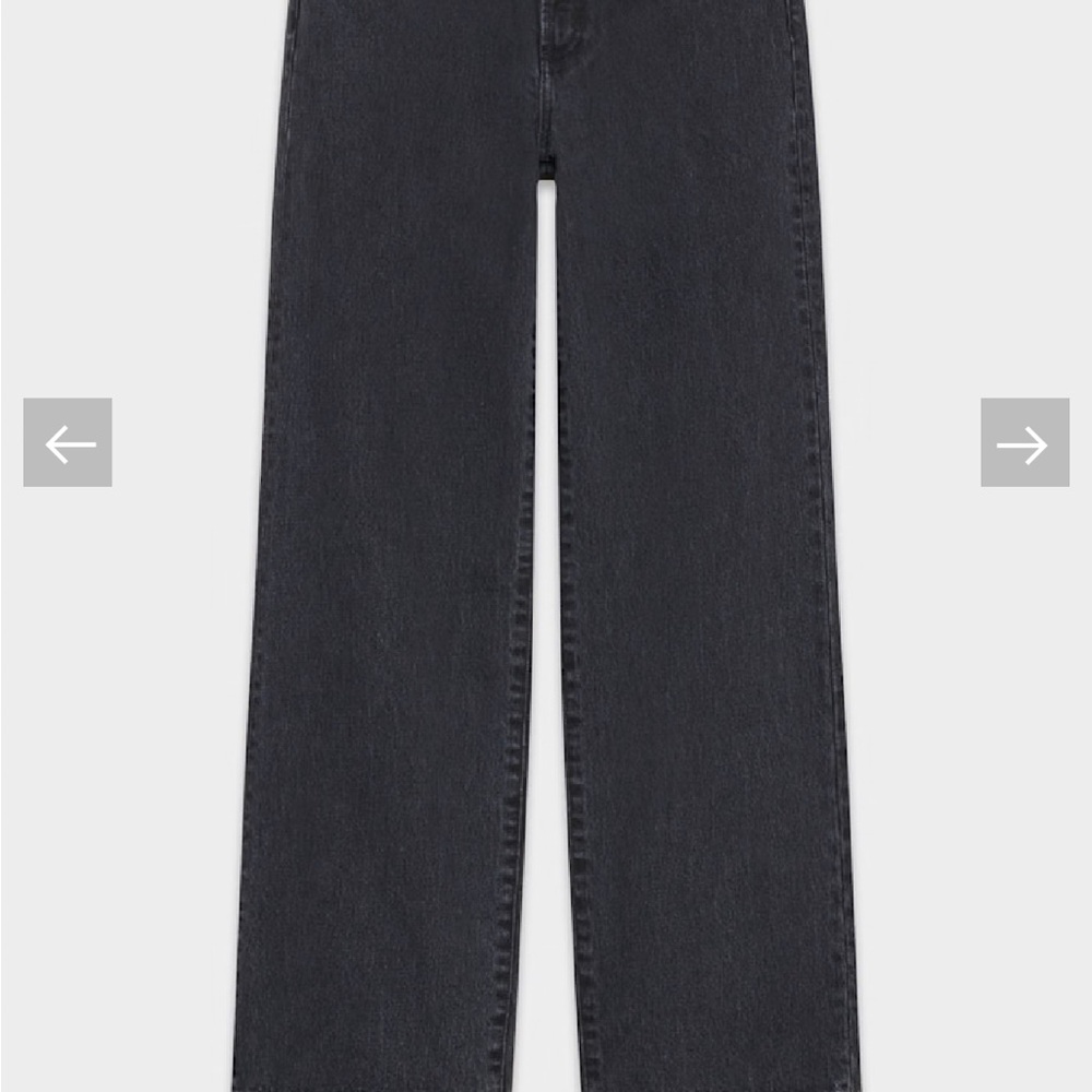 DENIM FORUM FARAH HIGHRISE WIDE LEG JEAN